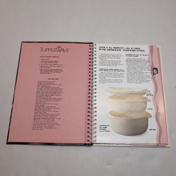 Tupperware Tupperwave Stack Cooked Meals Recipe Book #33409 Stack Cooker 1990 - Picture 8 of 11